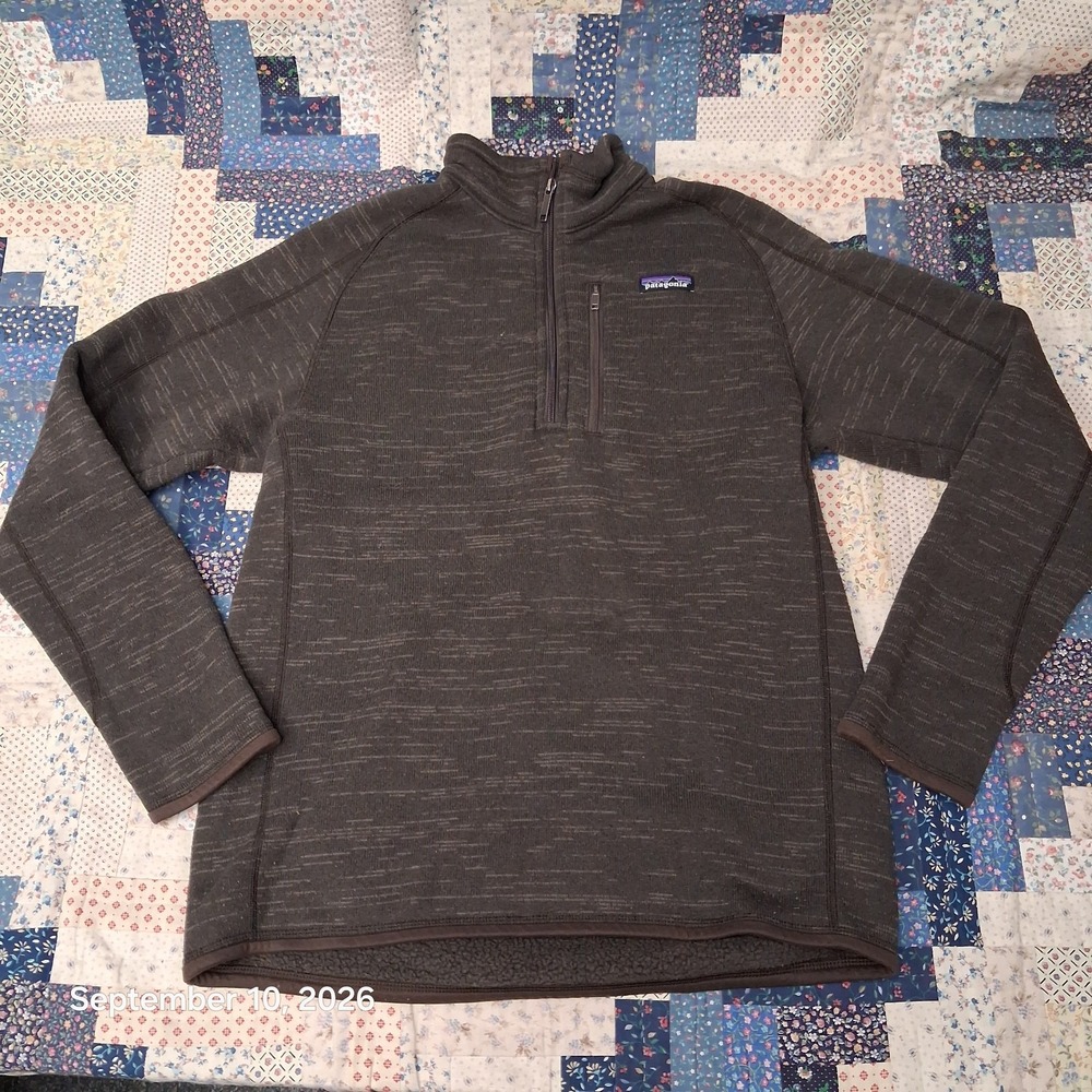 Patagonia Better Sweater 1/4 Zip Pullover Fleece Jacket Mens Medium STY25522